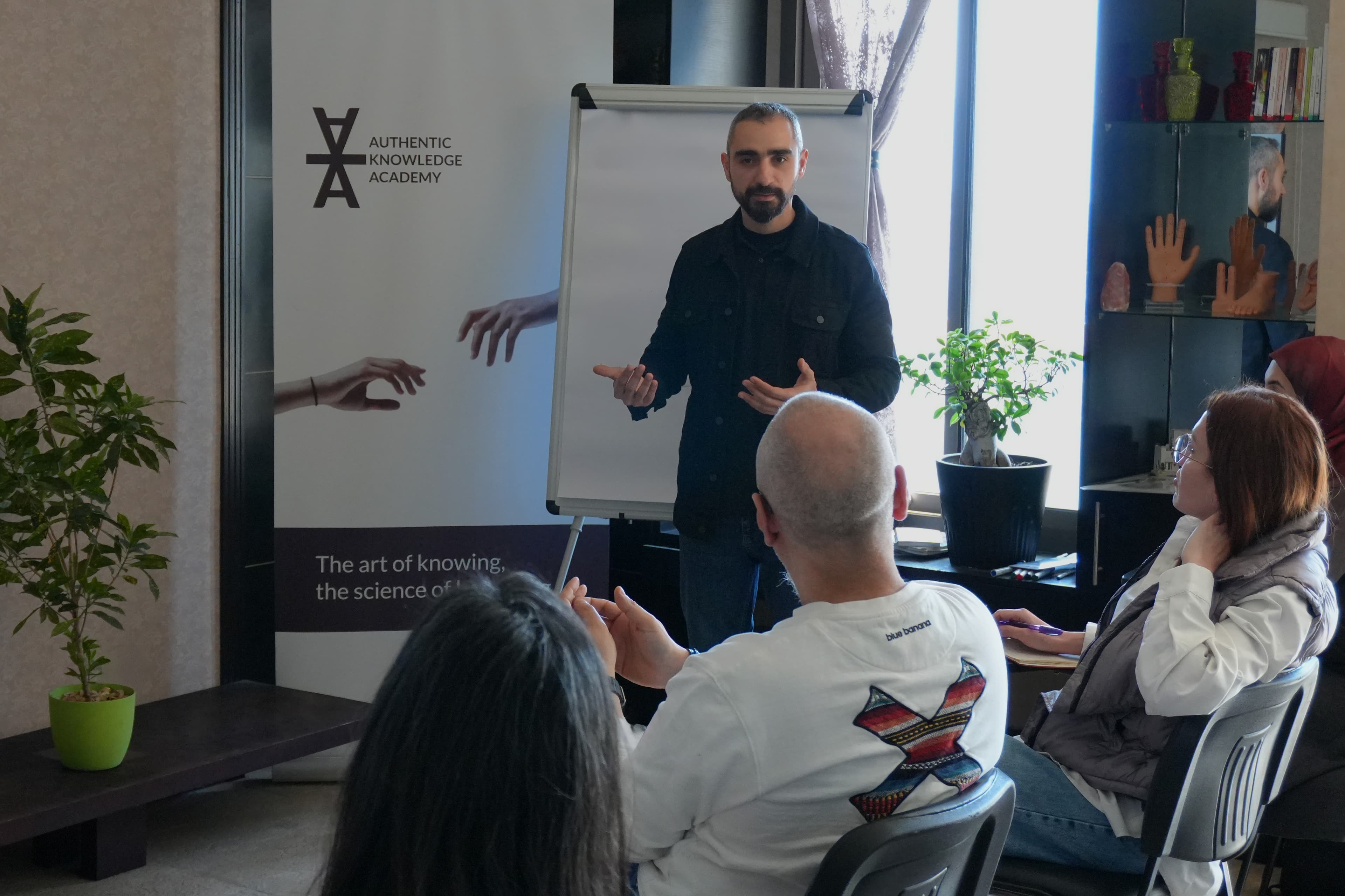 Dr. Daniel Rizk speaking